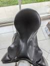 Selle cuir 17,5