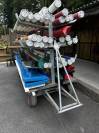 CHARIOT A BARRES - PLATEAU ALU