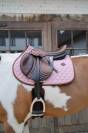 Tapis de selle Onion Quilt Neon Leather Mixte - Kentucky
