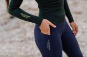 Pull col roulé Forest Green - Equestrian Stockholm - 100% coton