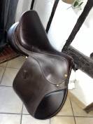 Selle Eric Thomas Fitter Mixte marron 17,5
