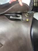 Selle Eric Thomas Fitter Mixte marron 17,5
