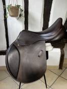 Selle Eric Thomas Fitter Mixte marron 17,5