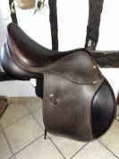 Selle Eric Thomas Fitter Mixte marron 17,5