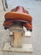 Selle renaissance taille 18 marron