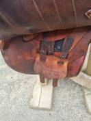 Selle renaissance taille 18 marron