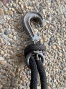 Mousqueton Safe Clip avec grande longe