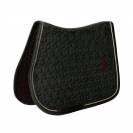 Tapis de selle Velvet Vert sapin - Kentucky - Tissu velours élégant