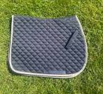 Tapis de selle bleu marine mixte 