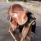 Selle d'équitation de fabrication artisanale