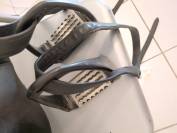 Selle mixte Norton 16,5" cuir noir + étriers réglables