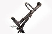 Cabezada Cl&aacute;sica de cuero Lazypony/Clincher bridle LP
