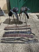 1 Lot de 2 selles amazones PHOENIX avec équipements 