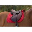 Tapis de selle Rouge Rope - Riding World - Respirant et &eacute;l&eacute;gant