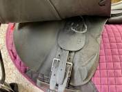 Selle mixte Antarès Connexion 17.5 3A noire