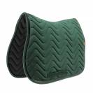 Tapis de selle Glossy Vert - Equithème - Velours chic et technique