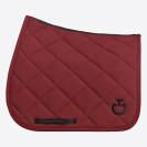Tapis de selle Diamond DRESSAGE Bordeaux - Cavalleria Toscana - Jersey technique