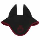 Bonnet anti-mouches Noir Bordeaux - Cavalleria Toscana