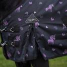 Couverture imperméable Lize 100g - QHP - Noir violet