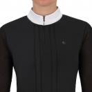 Polo de concours manches longues Senah QHP - Tissu extensible