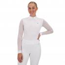 Polo de concours manches longues Senah QHP - Tissu extensible
