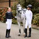 Polo de concours manches longues junior Senah QHP