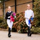 Polo de concours manches longues junior Senah QHP