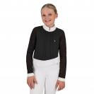 Polo de concours manches longues junior Senah QHP