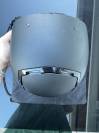 Casque Equithème noir mat liseré noir glossy comme neuf