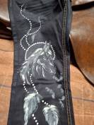 Superbe jean skinny equitation