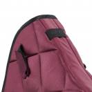 Tapis de selle Zahra Bordeaux - QHP - Effet satiné, motifs élégants