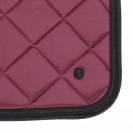 Tapis de selle Zahra Bordeaux - QHP - Effet satiné, motifs élégants