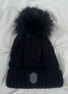 Bonnet Nora Crystal Intarsia - Samshield - Pompon amovible