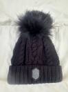 Bonnet Nora Crystal Intarsia - Samshield - Pompon amovible