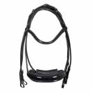 Bride EQUESTRO Dressage cuir - Tétiêre anatomique