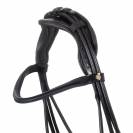 Bride EQUESTRO Dressage cuir - Tétiêre anatomique