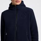 Sweat à capuche polaire zippé - Cavalleria Toscana - Performance et élégance