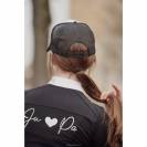 Casquette style trucker bicolore - JU & PA - Broderie glitter