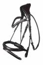 Bridon anatomique Arezzo - HKM - Cuir doux