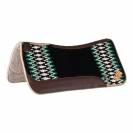 Tapis de selle western - Pool's - Feutre et cuir