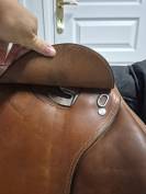 Sella da salto ostacoli  Mixte 17" - 2019