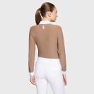 Polo de concours manches longues Aloise FW25 - Samshield - Tissu respirant