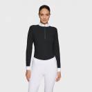 Polo de concours manches longues Aloise FW25 - Samshield - Tissu respirant