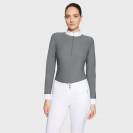 Polo de concours manches longues Aloise FW25 - Samshield - Tissu respirant