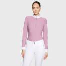 Polo de concours manches longues Aloise FW25 - Samshield - Tissu respirant