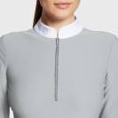 Polo de concours manches longues Aloise FW25 - Samshield - Tissu respirant