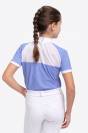 Polo de concours équestre BABY BLUE MESH KIDS - Cavalliera - Manches courtes