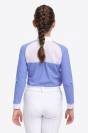 Polo de concours équestre BABY BLUE MESH KIDS - Cavalliera - Manches longues