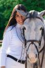 Polo de concours équestre GENTLE RIVER - Cavalliera - Manches longues