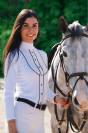 Polo de concours équestre GENTLE RIVER - Cavalliera - Manches longues